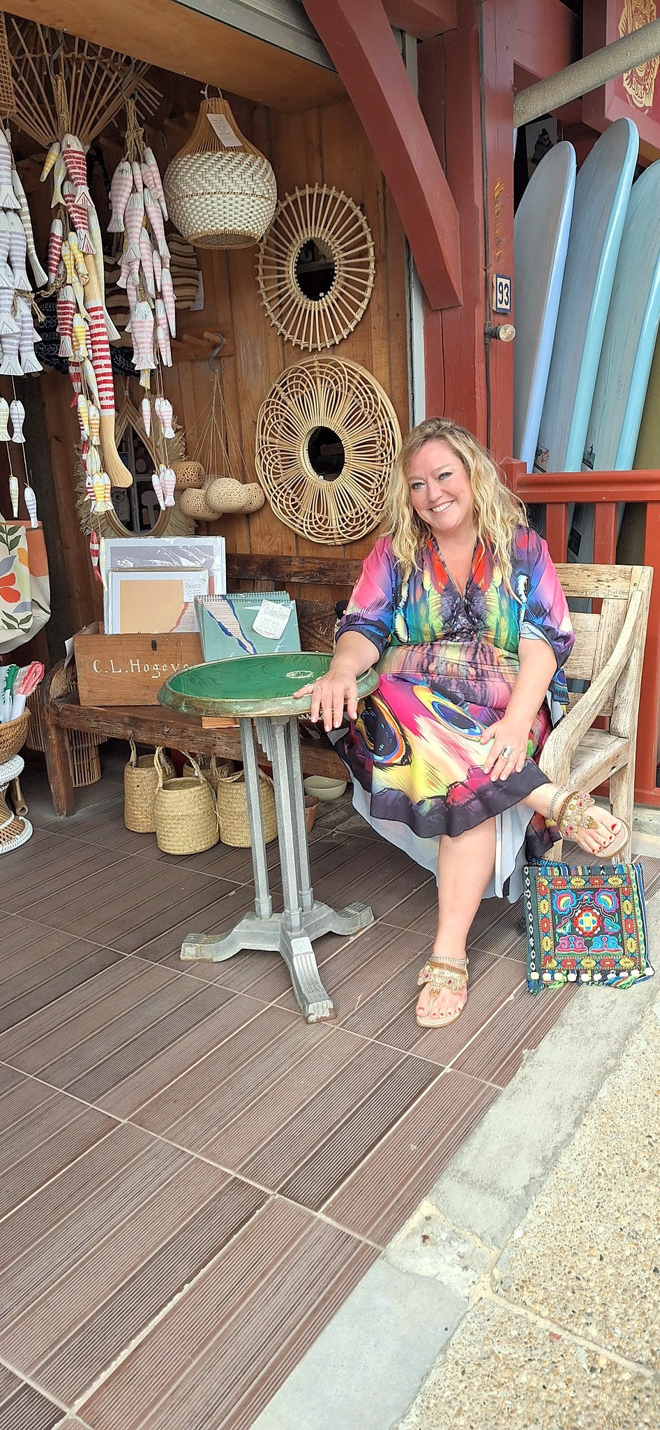 Gorgeous Plus Size Boho "Breezy Butterfly" Hippie Kaftan Beach Dress Cover Up
