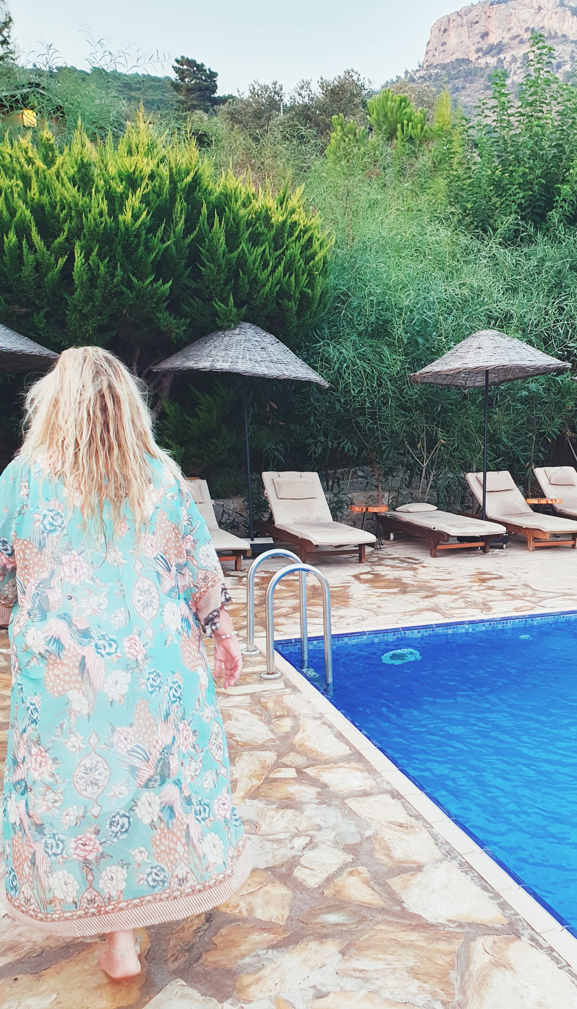 plus size boho kimono