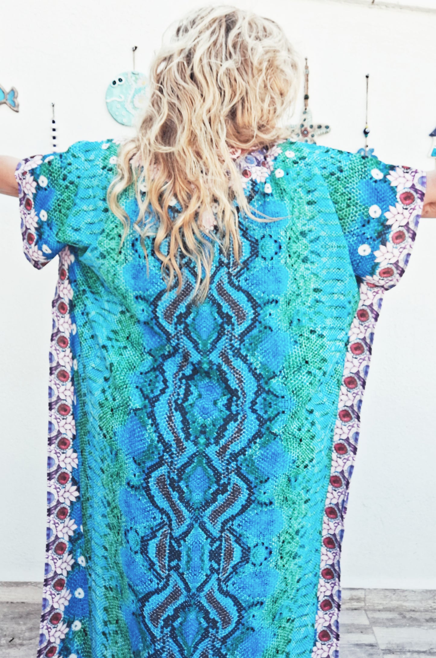 plus size boho hippie kaftan