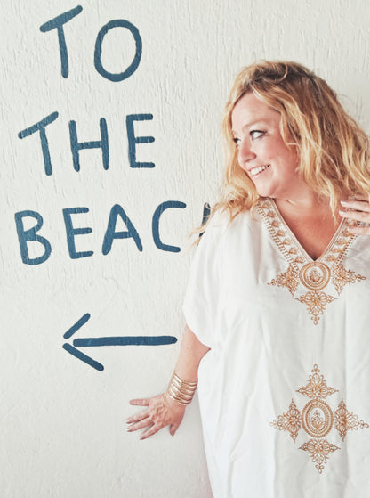 plus size boho hippie kaftan