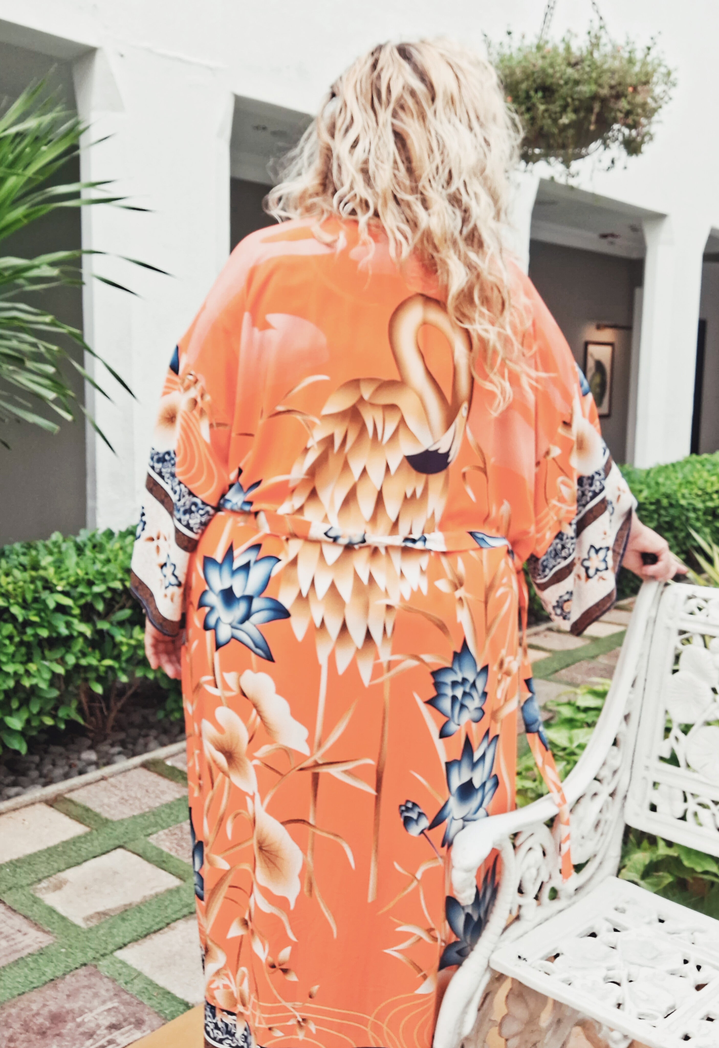 Boho kimono plus size best sale