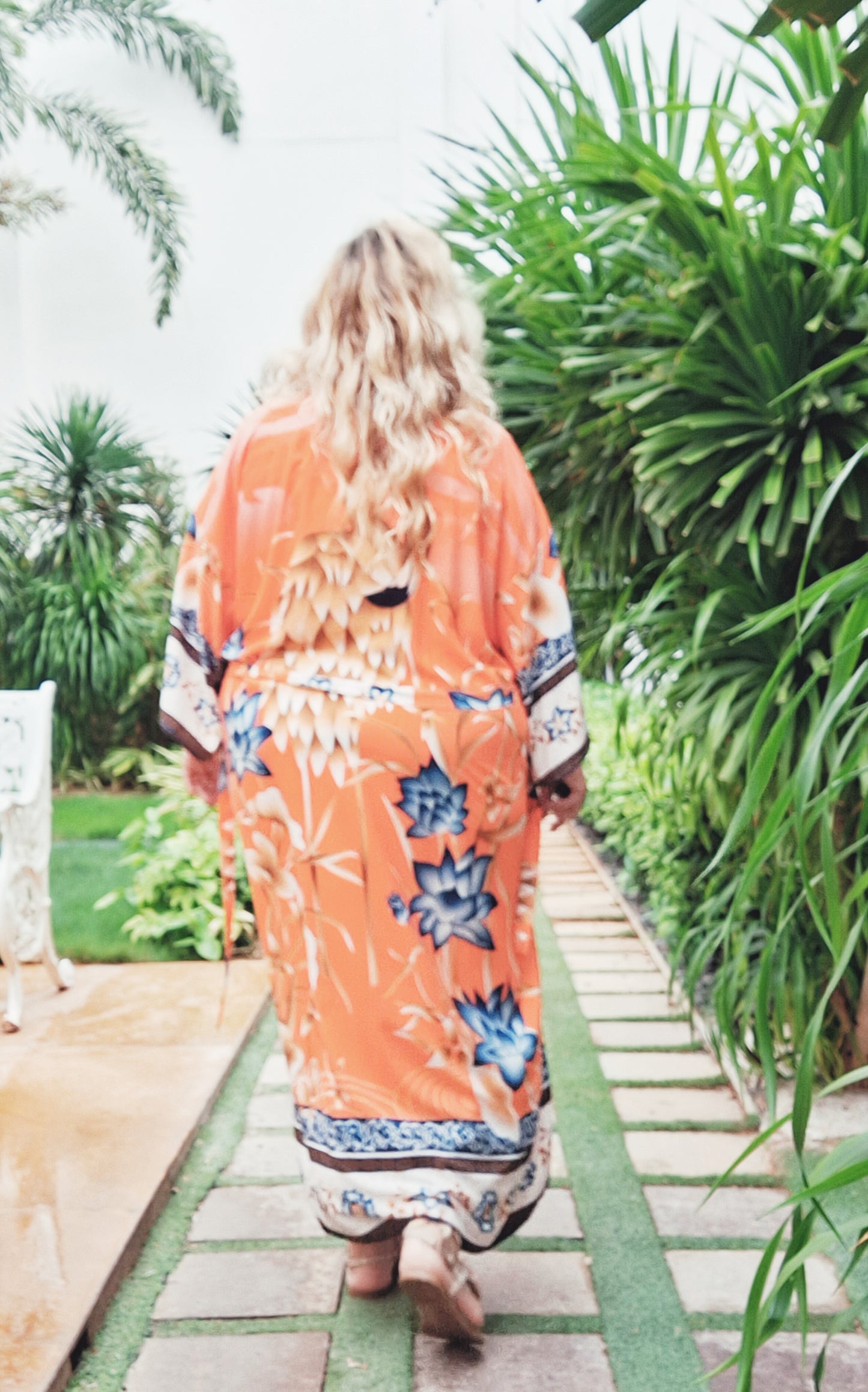 plus size boho kimono